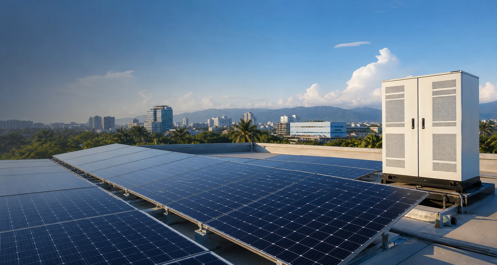 Solar rooftop and ESS system for K-Solar Philippines