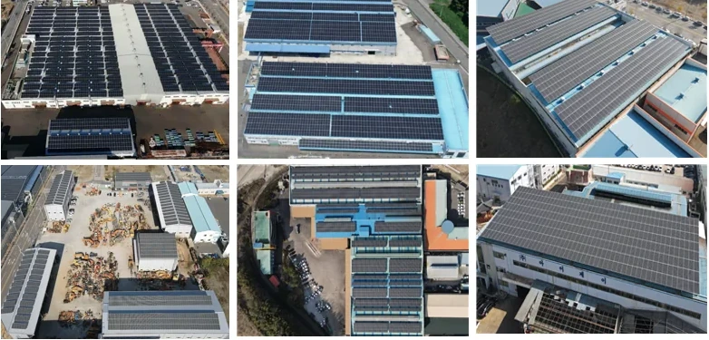 Solar energy application case grid